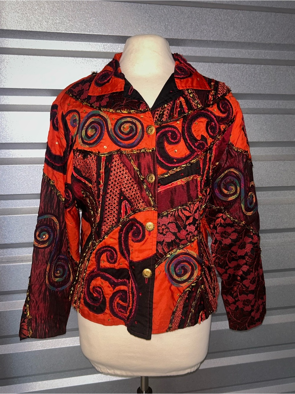 Vintage Sandy Artwork Blazer